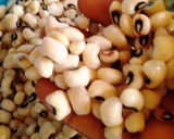 A picture of step 1 of Beans balls.