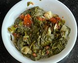 A picture of step 1 of Instant Saag (Winter Special).