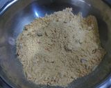 A picture of step 1 of Besan Karanji/ Besan Gujjiya / Sweet Snacks.