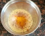 A picture of step 4 of Sattu Chilla.