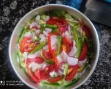 A picture of step 3 of Veggie Focaccia Bread.