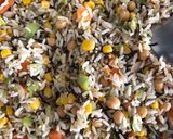 Foto del paso 3 de la receta Arroz salvaje con verduras