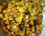कॉर्न चाट (corn chat recipe in marathi) रेसिपी स्टेप 3 फोटो