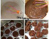 Foto langkah ke 2 dari resep Bolu Kukus Coklat (no mixer,  no telur).