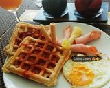 Foto del paso 5 de la receta: Waffles 😍😍🤤 (o gofres)