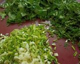 A picture of step 2 of Millet Dumplings.