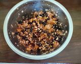 รูปขั้นตอนการทำที่ 1 ของ เค้กผลไม้ (fruit cake)