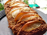 Budín vegano integral de peras