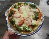 Hình bước làm 2 của món Vỏ bánh Pizza nhà làm
