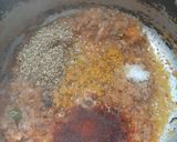A picture of step 3 of Paneer Bhurji with butter nan.