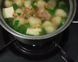 Foto langkah ke 12 dari resep Sup Tahu Bakso Ikan.
