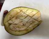Foto del paso 1 de la receta: 624. Berenjenas rellenas de bacalao (principal pescado)