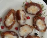 عکس مرحله 2 از دستور دسر خرما و پنیر