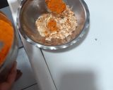A picture of step 1 of Khakhra Papad mix chewdo.