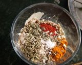 A picture of step 1 of Marchi Bhajiya.
