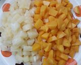 Foto del paso 2 de la receta: Ensalada navideña cremosita