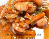 Foto langkah ke 5 dari resep Udang wortel saus tiram versi balita.