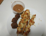 Foto del paso 3 de la receta: Brochetas de pollo con salsa de cacahuete