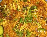 A picture of step 14 of Daal Mash.