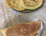 Foto del paso 6 de la receta: Panqueques de harina de arveja con zanahoria y avena
