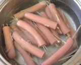 Kukoricás sárga répás kuszkusz virslis tésztával recept fázis 4 fotója