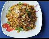 A picture of step 6 of चपाती चिवडा.