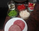 Foto del paso 1 de la receta: Pasta con ragú de hamburguesa