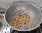 A picture of step 1 of Vermicelli Payasam.