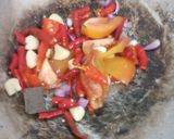 Foto langkah ke 5 dari resep Balado terong, tahu, teri.