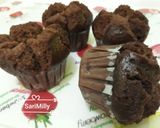 Foto langkah ke 9 dari resep Bolu Kukus Coklat No Mixer Eggless.