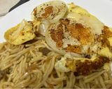 煎爆乳酪絲，圓切洋蔥蛋餅的食譜步驟4照片
