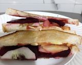 A picture of step 6 of Vegetable sandwich.