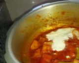 A picture of step 3 of Dahi pulav.
