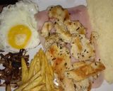 Foto del paso 3 de la receta: Sándwich de carne y de pollo 💥🔥💥