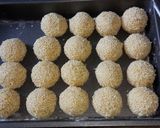 Foto langkah ke 7 dari resep Onde onde ketawa.