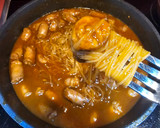 Foto del paso 6 de la receta: Nido de vermicelli (fideos de arroz) con salchichas