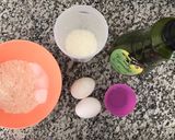 A picture of step 1 of Mother’s Crêpes.