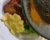 Gambar langkah 4 resipi Lemon Herb Chicken With Creamy Potatoes.