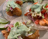 Foto del paso 6 de la receta: Tacos de camarón y filete capeados con cerveza