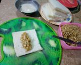 A picture of step 6 of Crispy Bread roll.