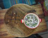 A picture of step 1 of Radish pods Raita (Mogri Raita).