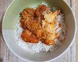 Oyakodon (Nasi Ayam Telur) langkah memasak 5 foto