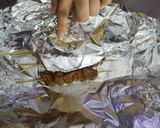 A picture of step 5 of Steam baked spicy smoky Tikka.