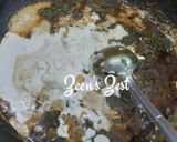 A picture of step 2 of Conchiglioni Pasta with Spinach and Cheese.
