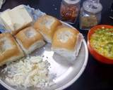 Cheese stuff pav recipe step 1 photo