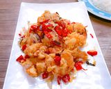 Foto langkah ke 4 dari resep Udang Tepung sambal matah.