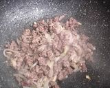 Foto langkah ke 2 dari resep Spaghetti Saos Delmonte Daging Sapi.