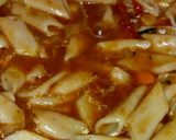A picture of step 6 of Veggie saucy pasta.