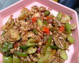 Foto langkah ke 3 dari resep Oseng Pete + telor + cabe gendot.