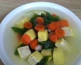 Foto langkah ke 2 dari resep Sayur bayam 4 bahan sederhana sehat.